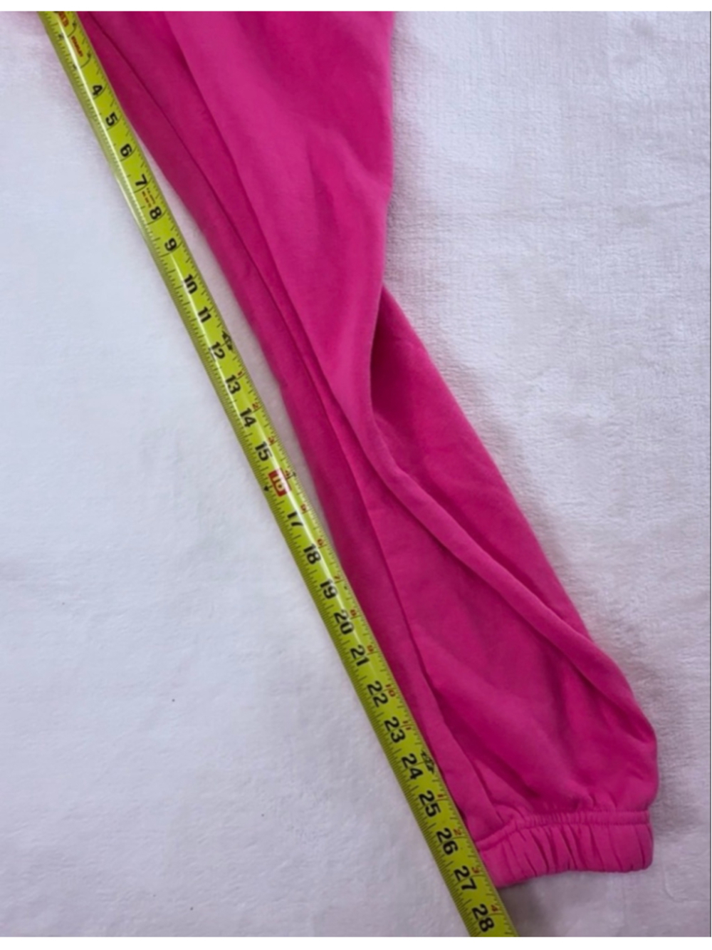 Women's Playboy Pink V-Neck Sweatshirt & Joggers Sweatpants Set Medium Soft - Picture 16 of 16